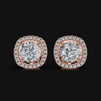925 Sterling Silver Moissanite Diamond Stunning Earring