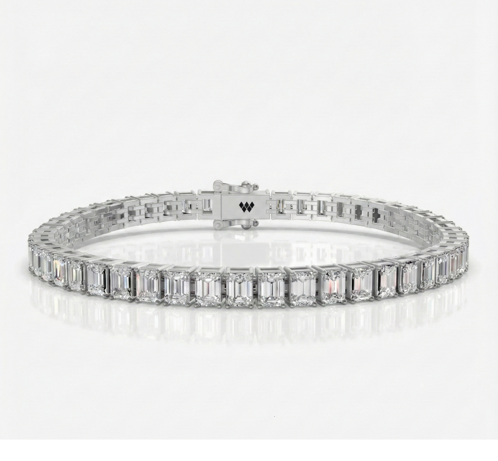 0.25 CT Emerald Tennis Bracelet