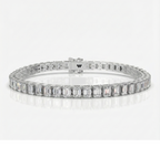 0.25 CT Emerald Tennis Bracelet