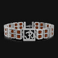Bracelet with Authentic Rudraksha & Om Symbol