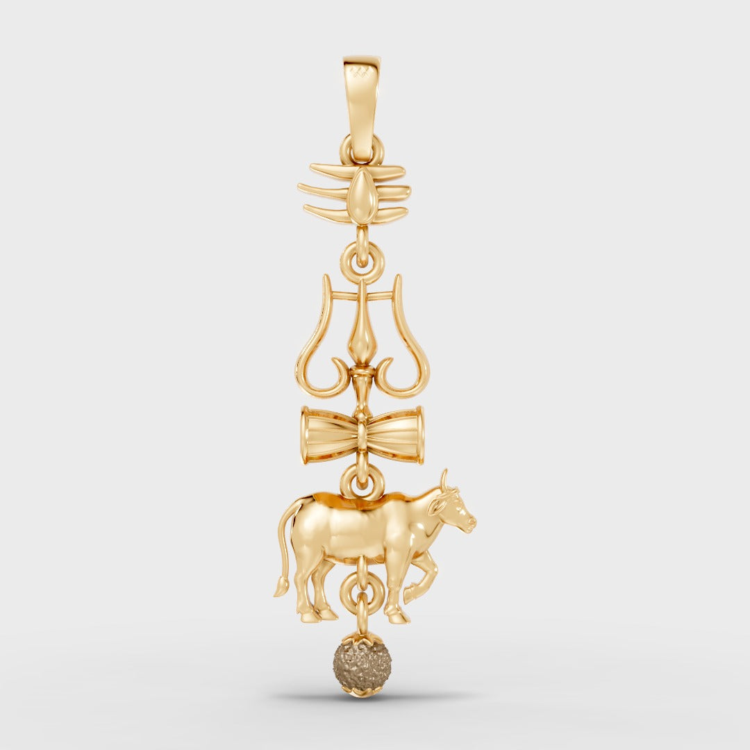 925 Sterling Silver Varanasi Pendant