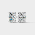 Oval Shape Earrings (1 PAIR)