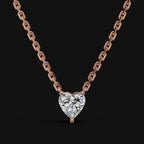 925 Sterling Silver Heart Shape Pendant