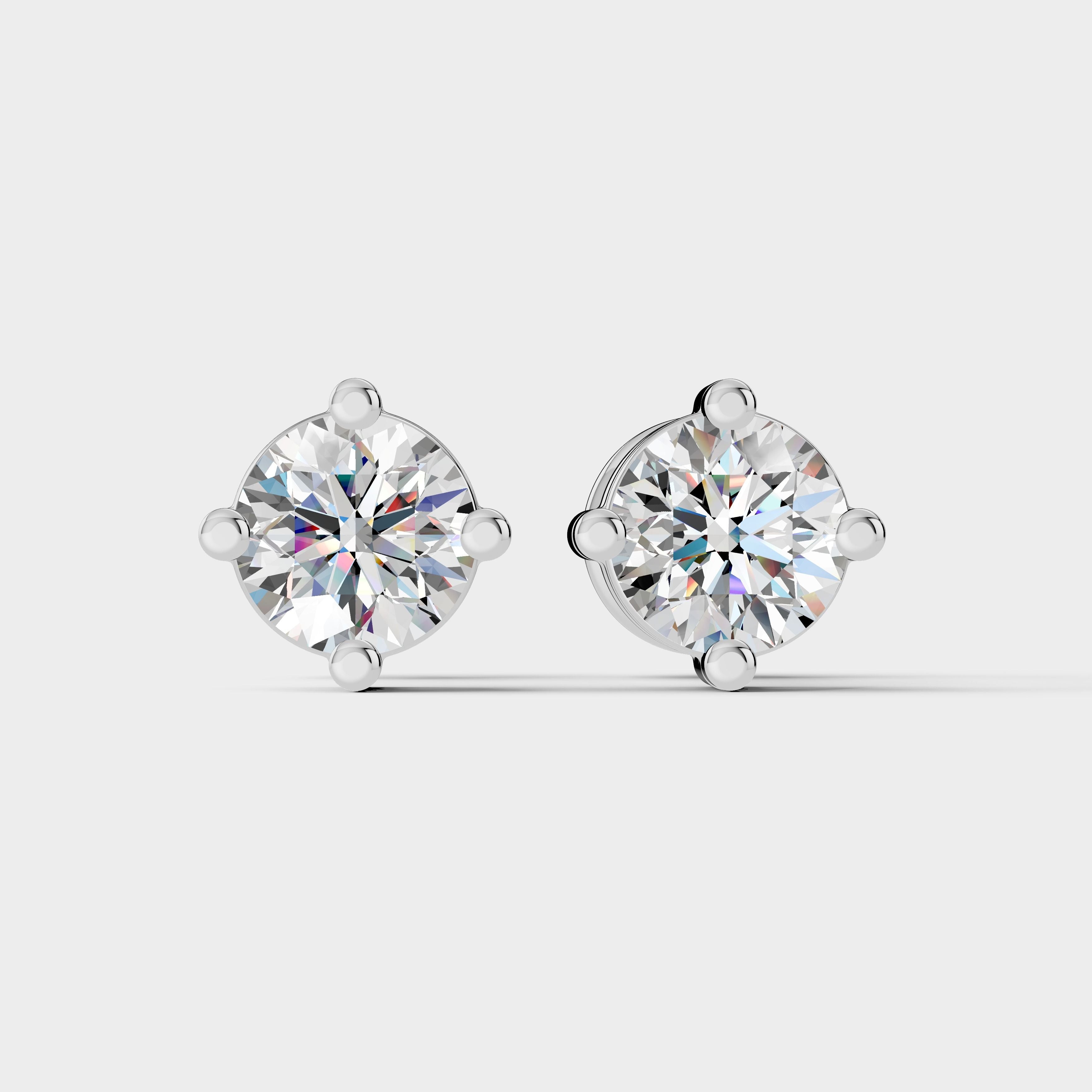 Round Shape Earrings (1 Pair)