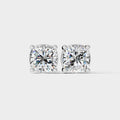 Cushion Shape Earrings with (1 Pair)