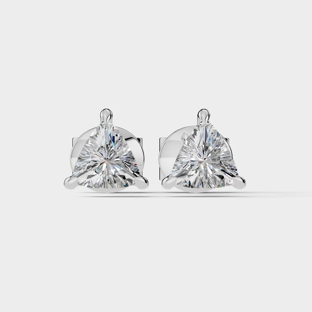 Trillion Shape Earrings (1 Pair)