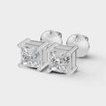 Princess Shape Earrings (1 Pair)
