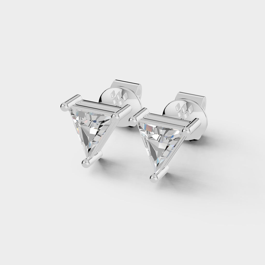 Tringle Shape Earrings (1 Pair)