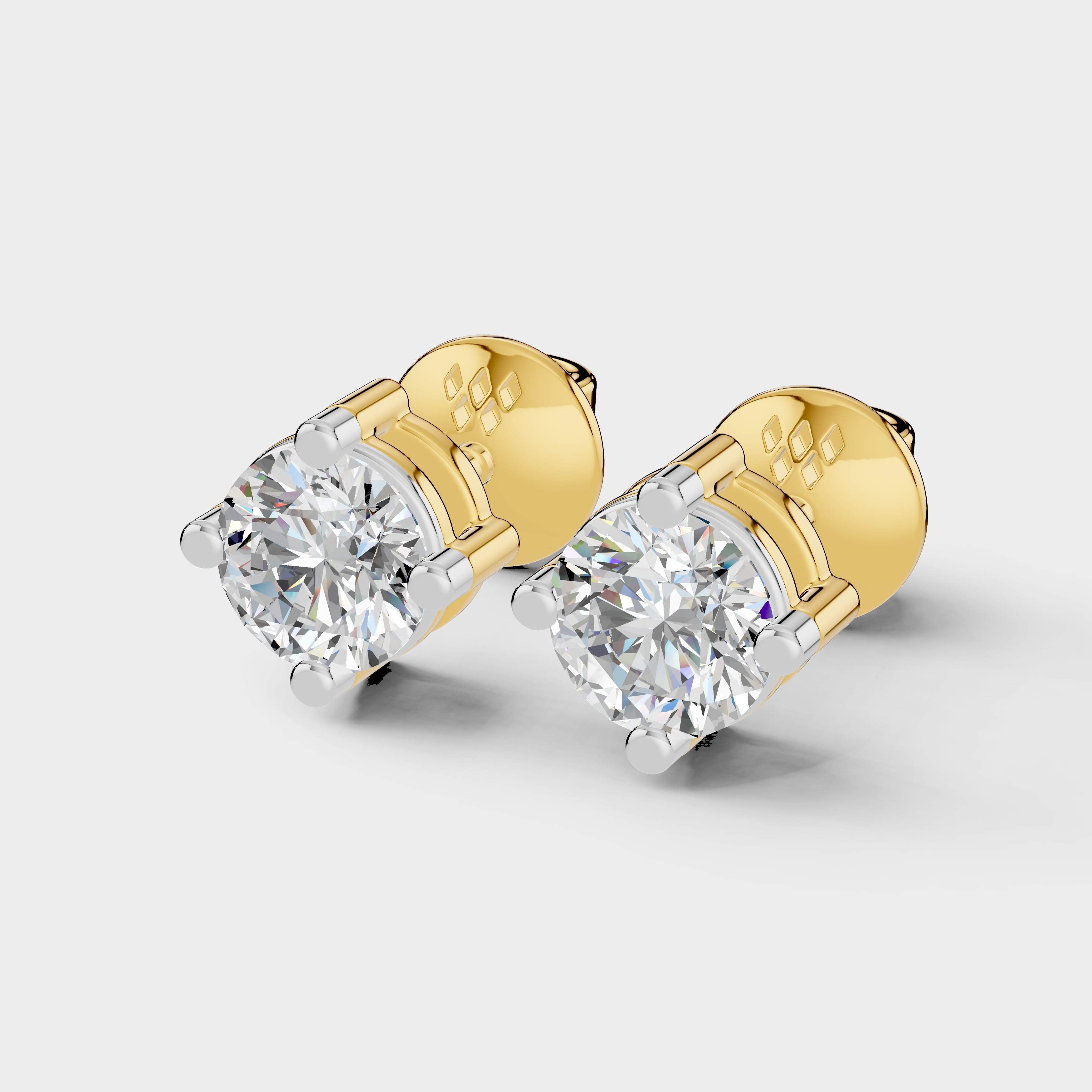 Round Shape Earrings (1 Pair)