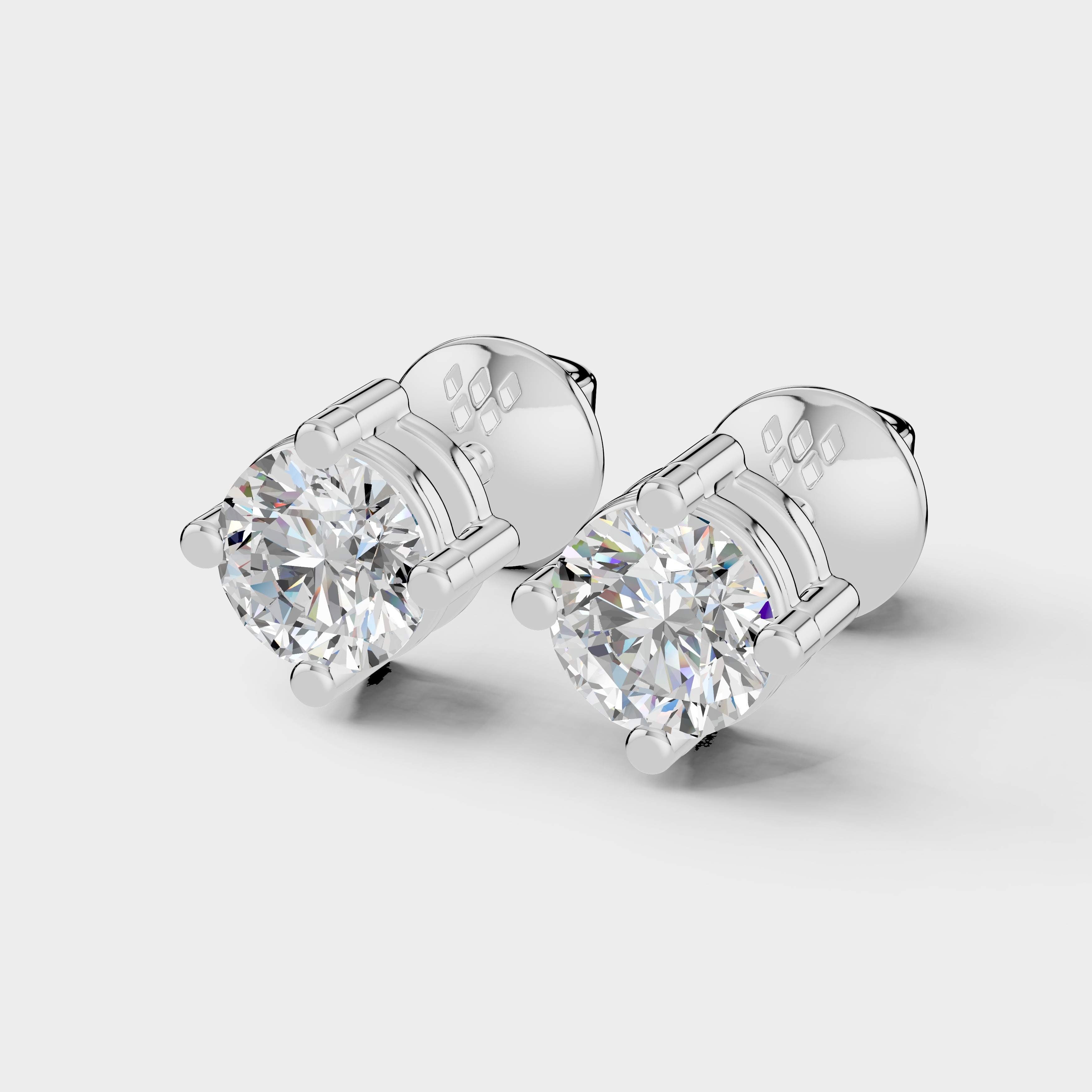 Round Shape Earrings (1 Pair)