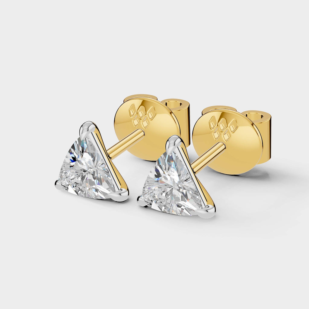 Trillion Shape Earrings (1 Pair)