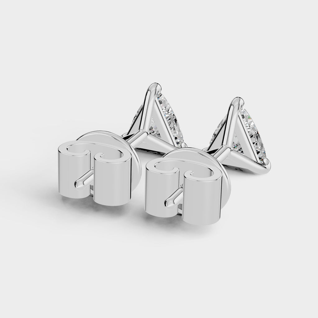 Trillion Shape Earrings (1 Pair)