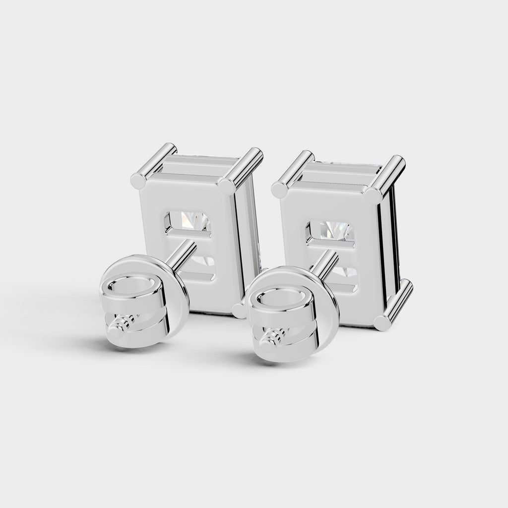 Radiant Shape Earrings (1 Pair)