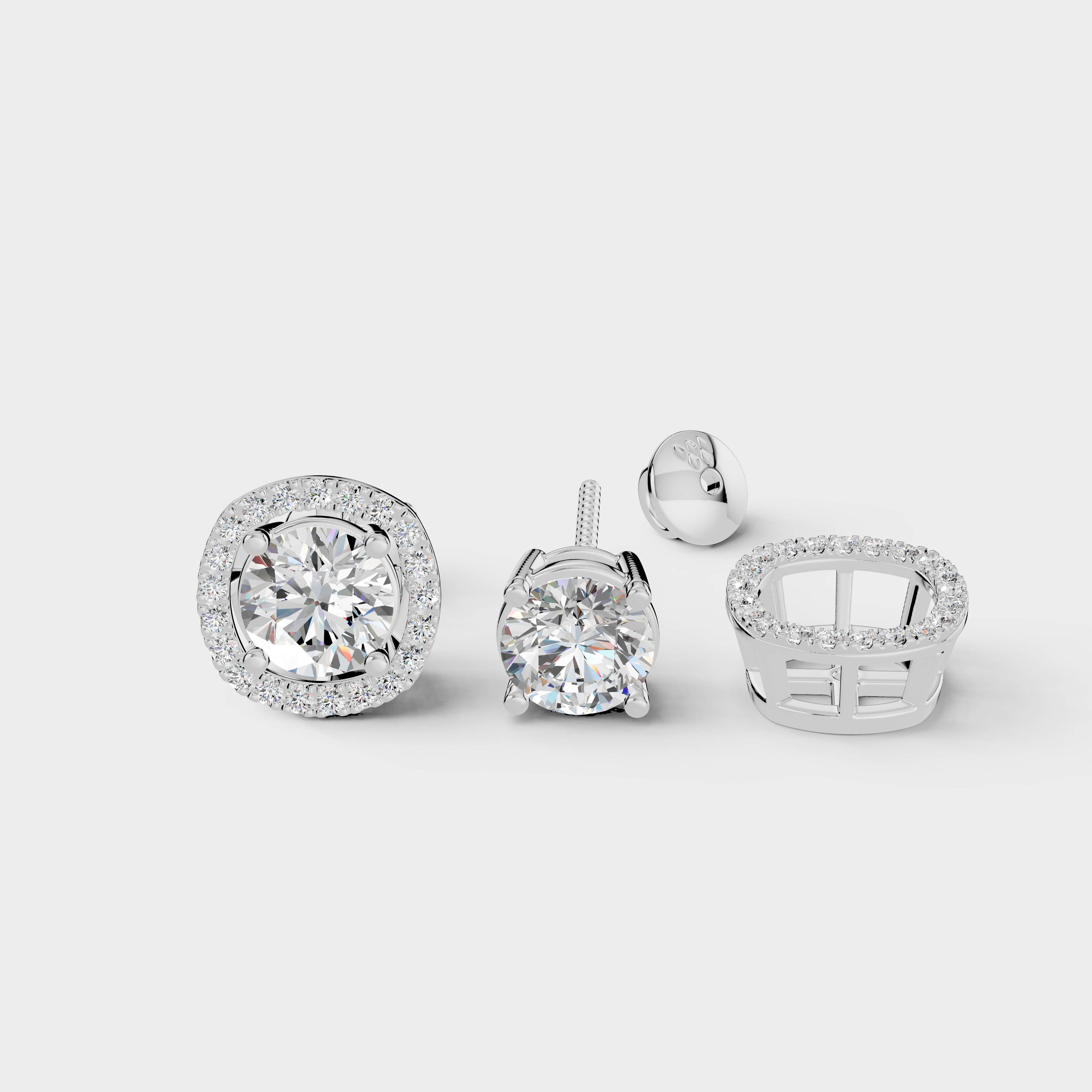 Stunning Earring (2 In 1) (1 Pair)