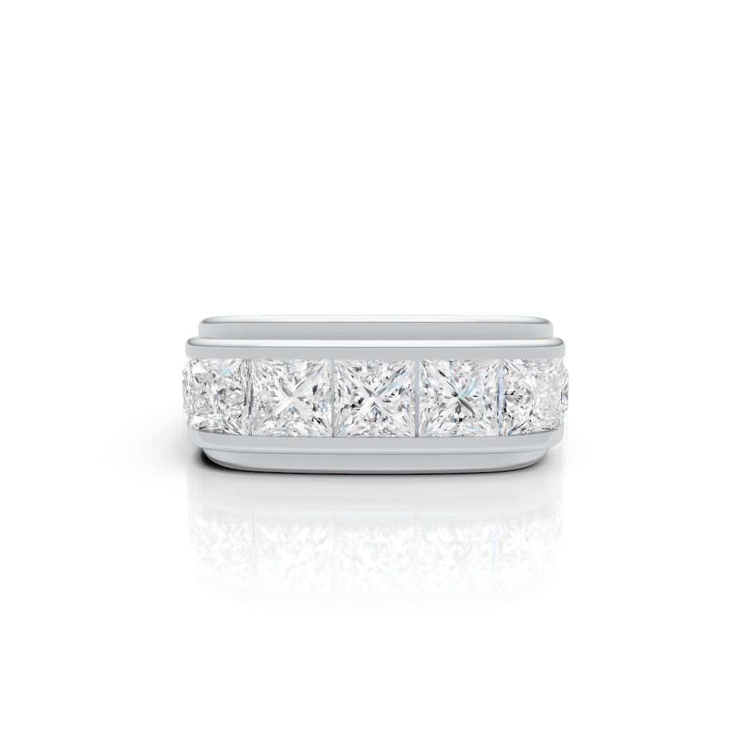 Princess-Cut Band Ring