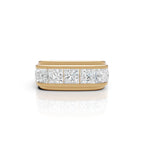Princess-Cut Band Ring