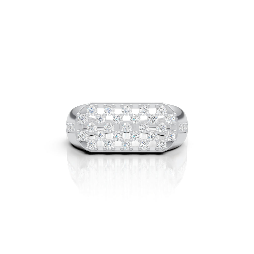 Cluster Diamond Ring