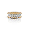 Radiant Shape Band Ring