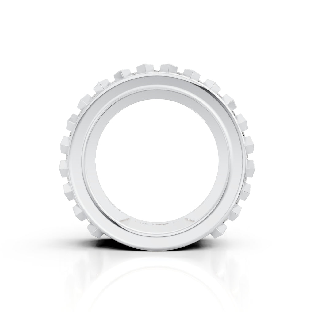 Radiant Shape Band Ring
