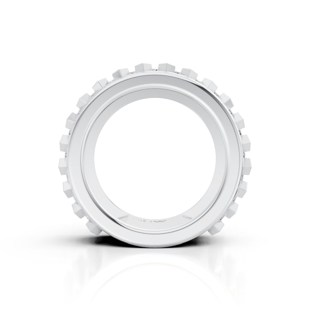 Radiant Shape Band Ring