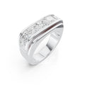 Princess-Cut Band Ring