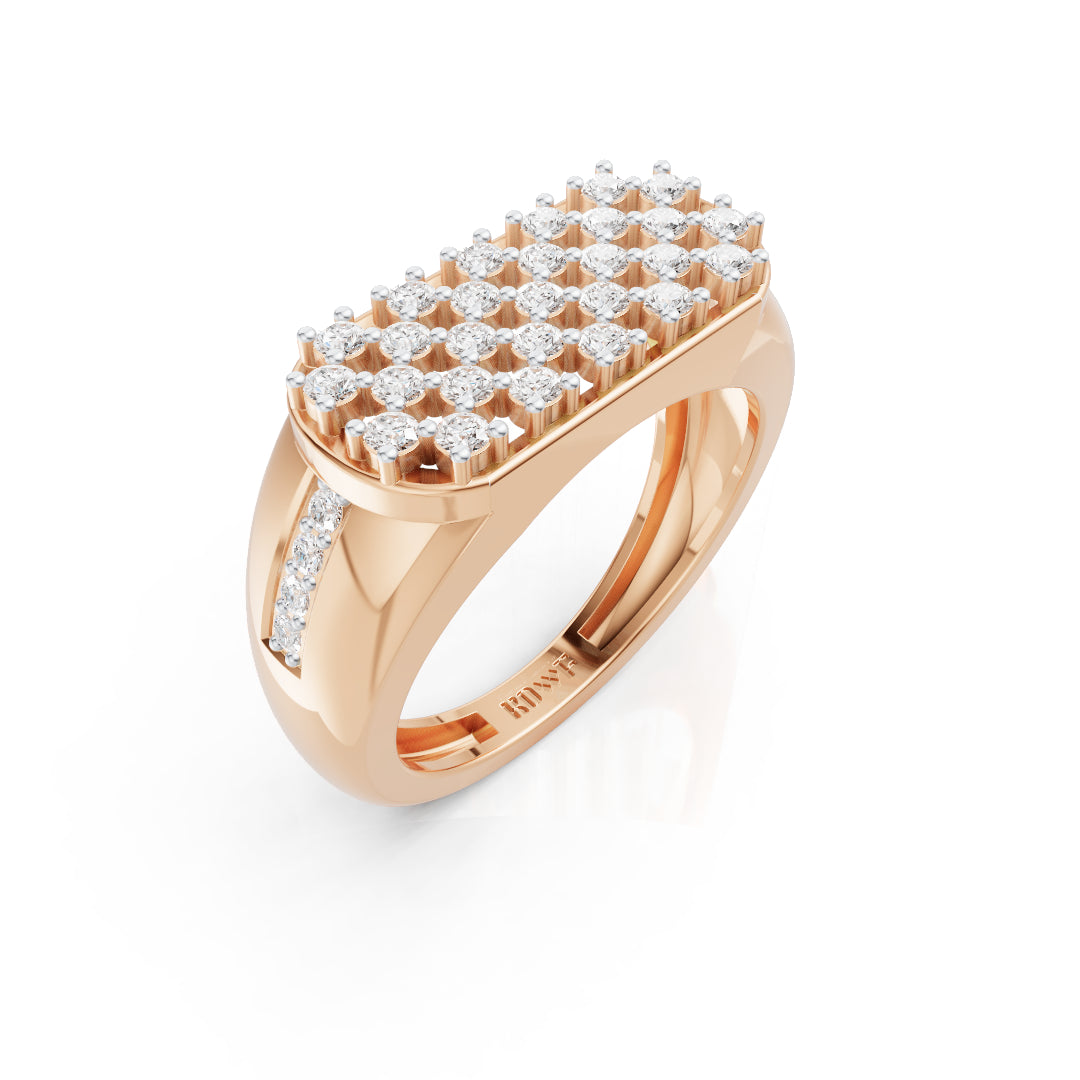 Cluster Diamond Ring