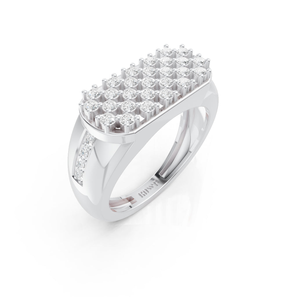 Cluster Diamond Ring