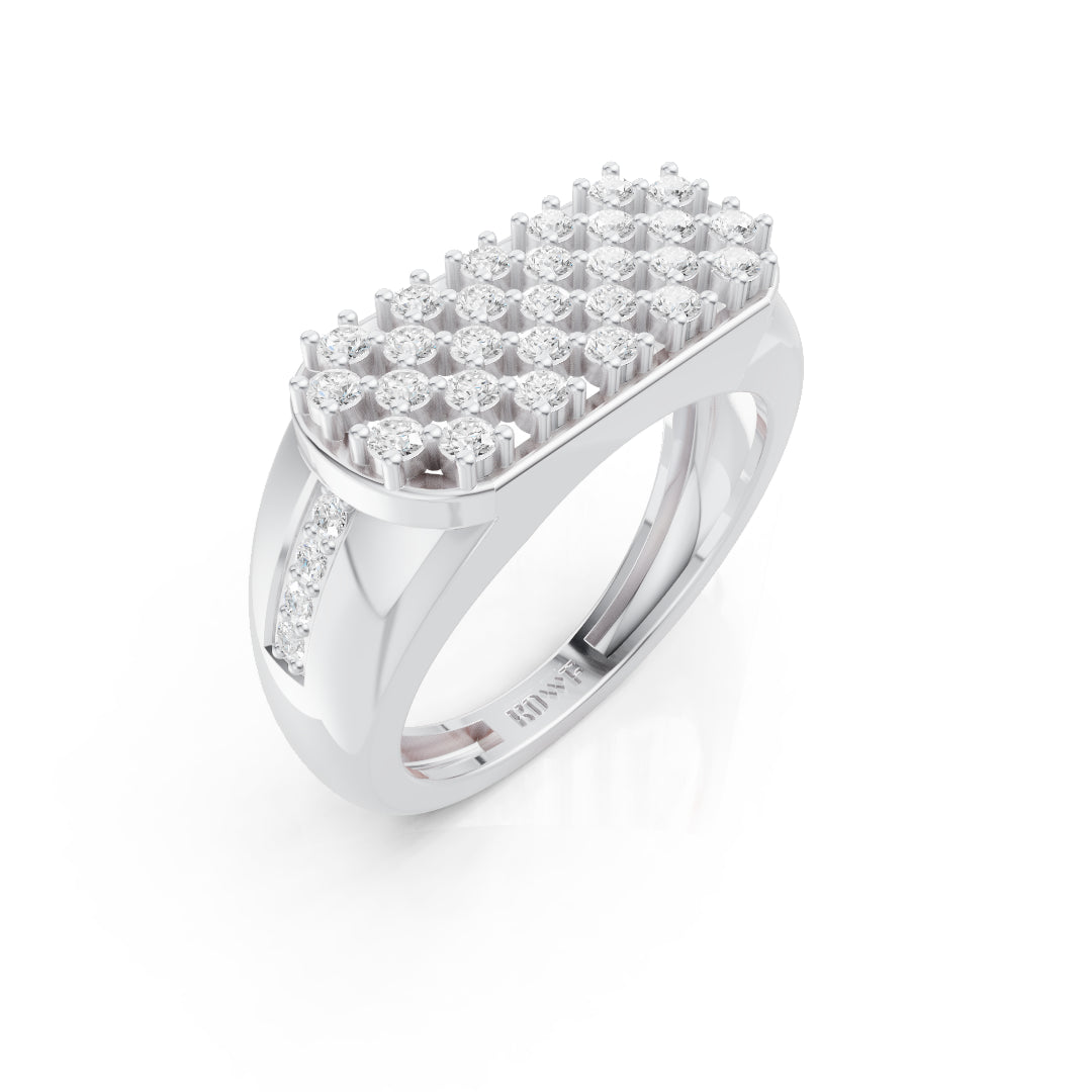 Cluster Diamond Ring
