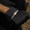 Cuban Chain Bracelet with Signature Logo Design