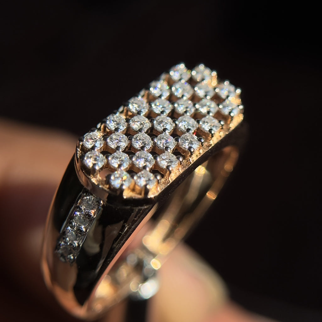 Cluster Diamond Ring