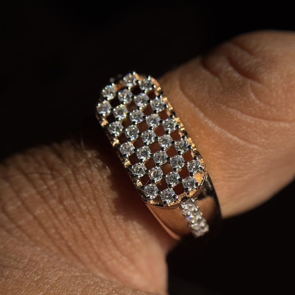 Cluster Diamond Ring