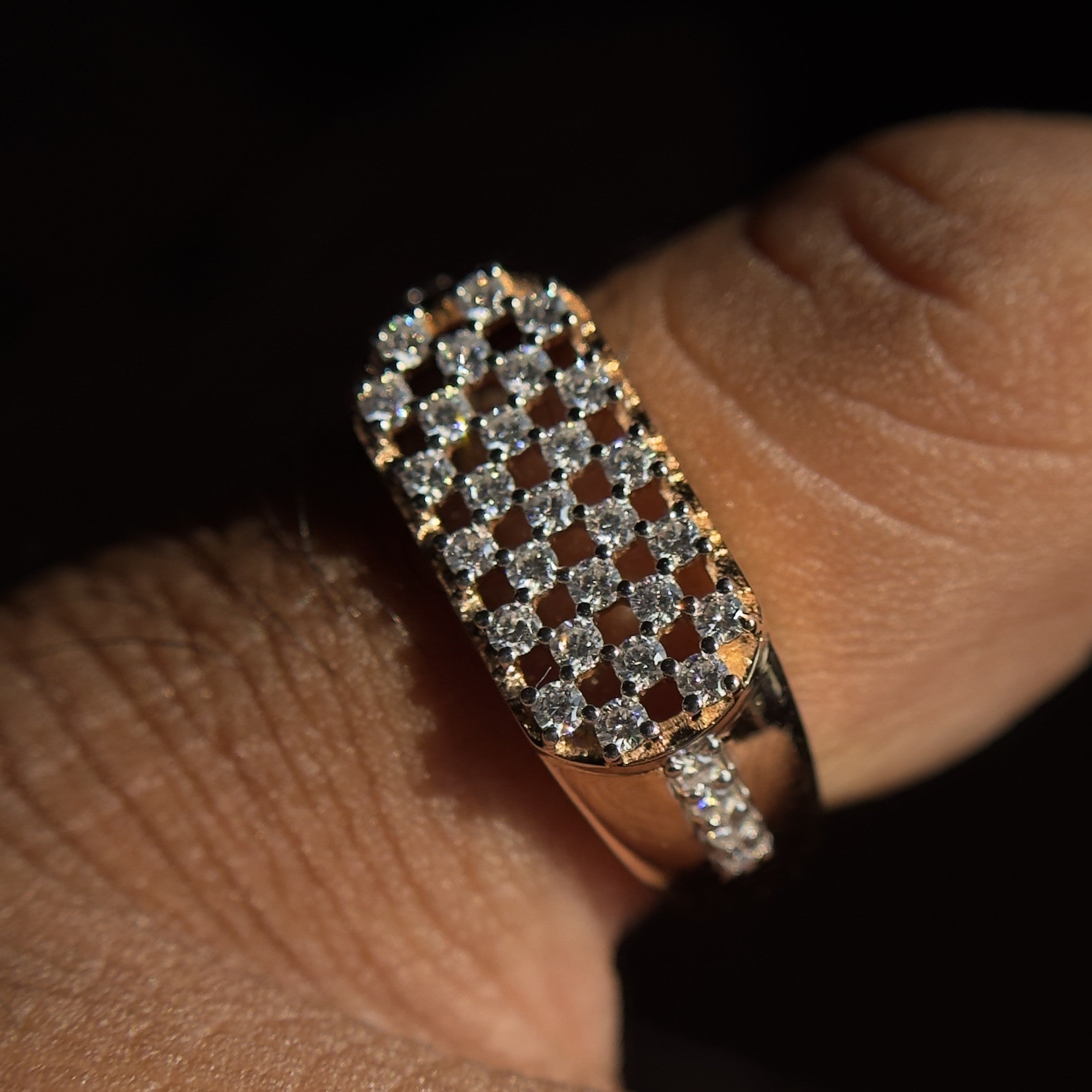 Cluster Diamond Ring