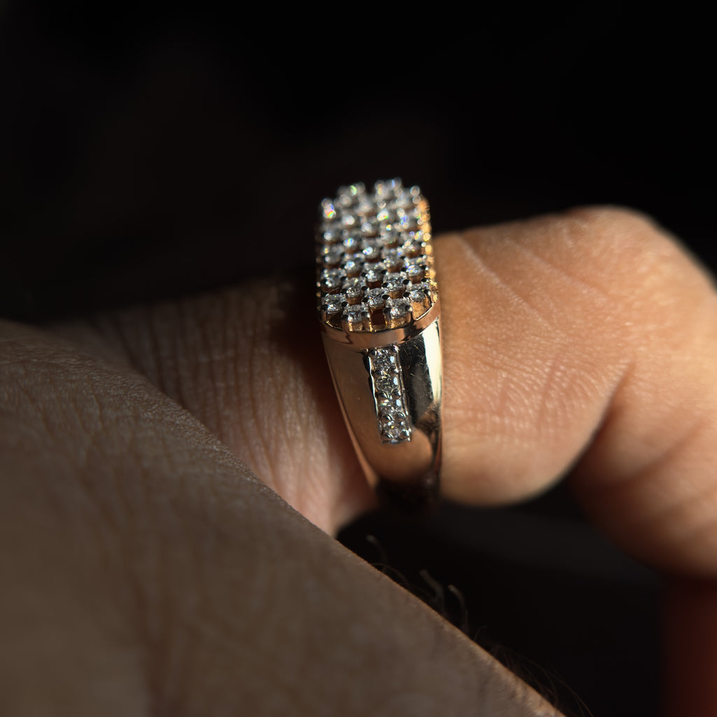 Cluster Diamond Ring