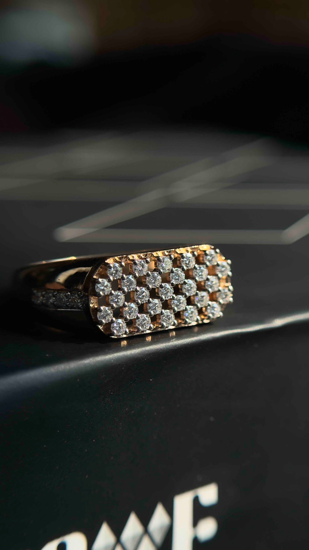 Cluster Diamond Ring