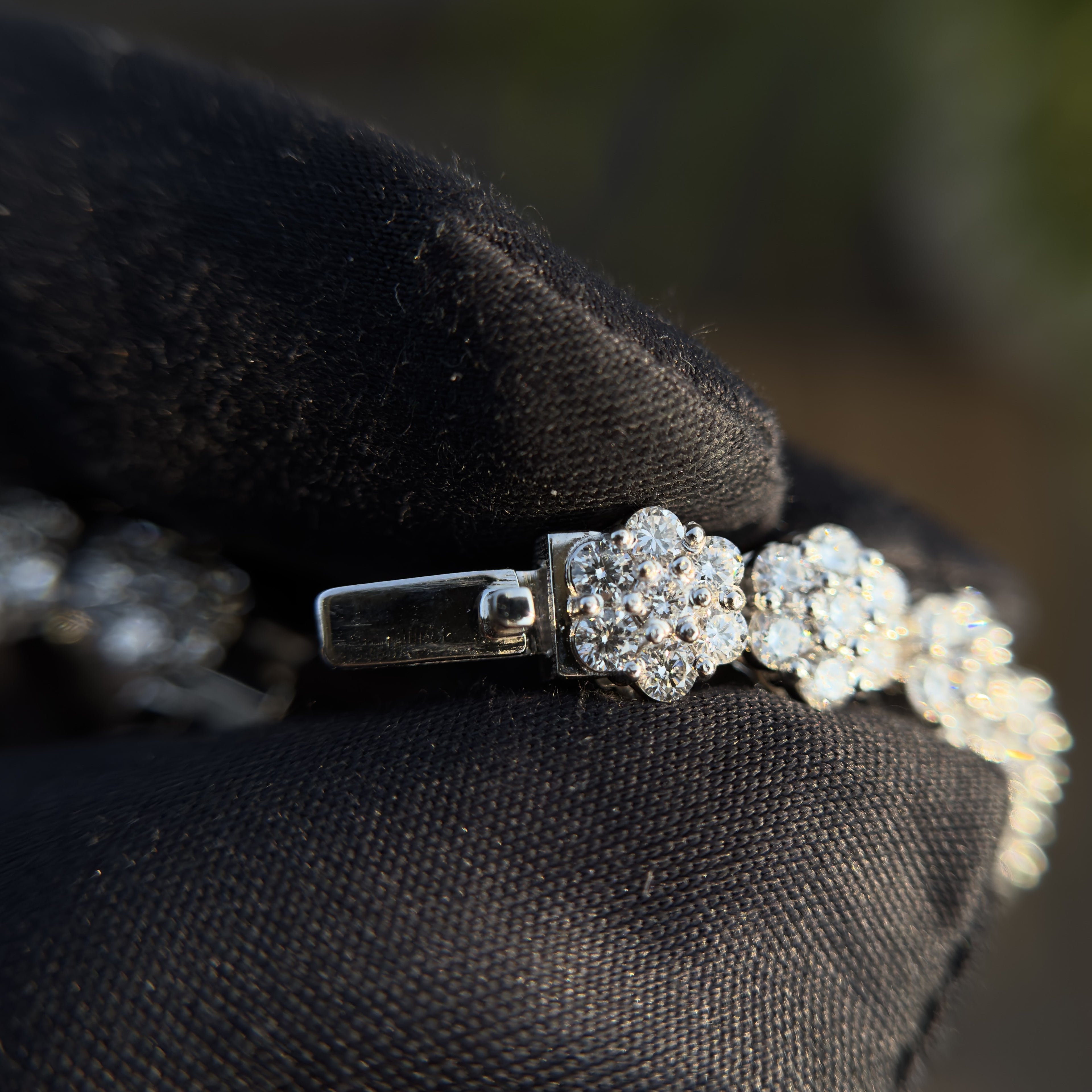 Flower Tennis Bracelet