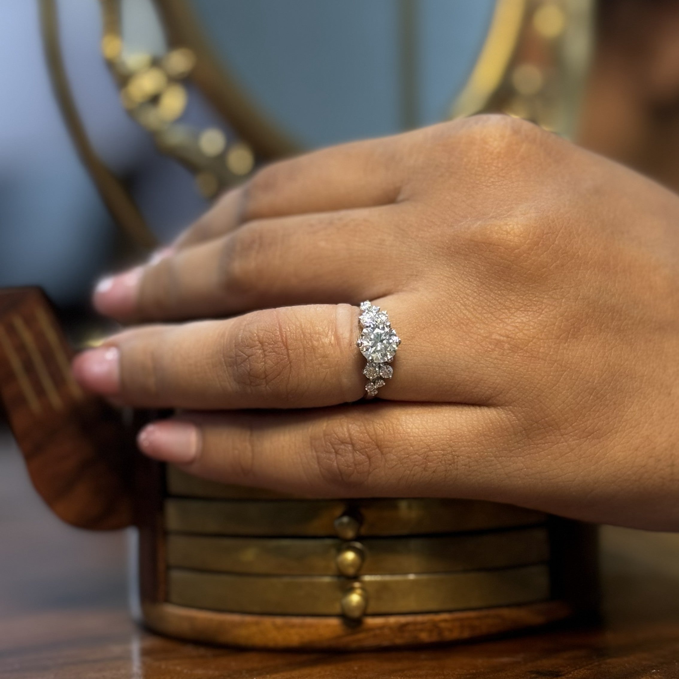 Elegant Round-Cut Ring