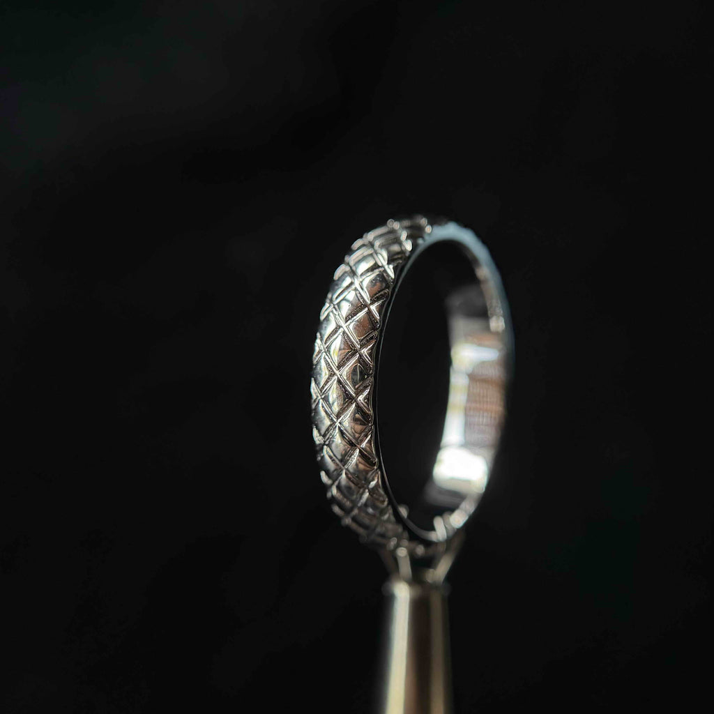 Textured Band Ring