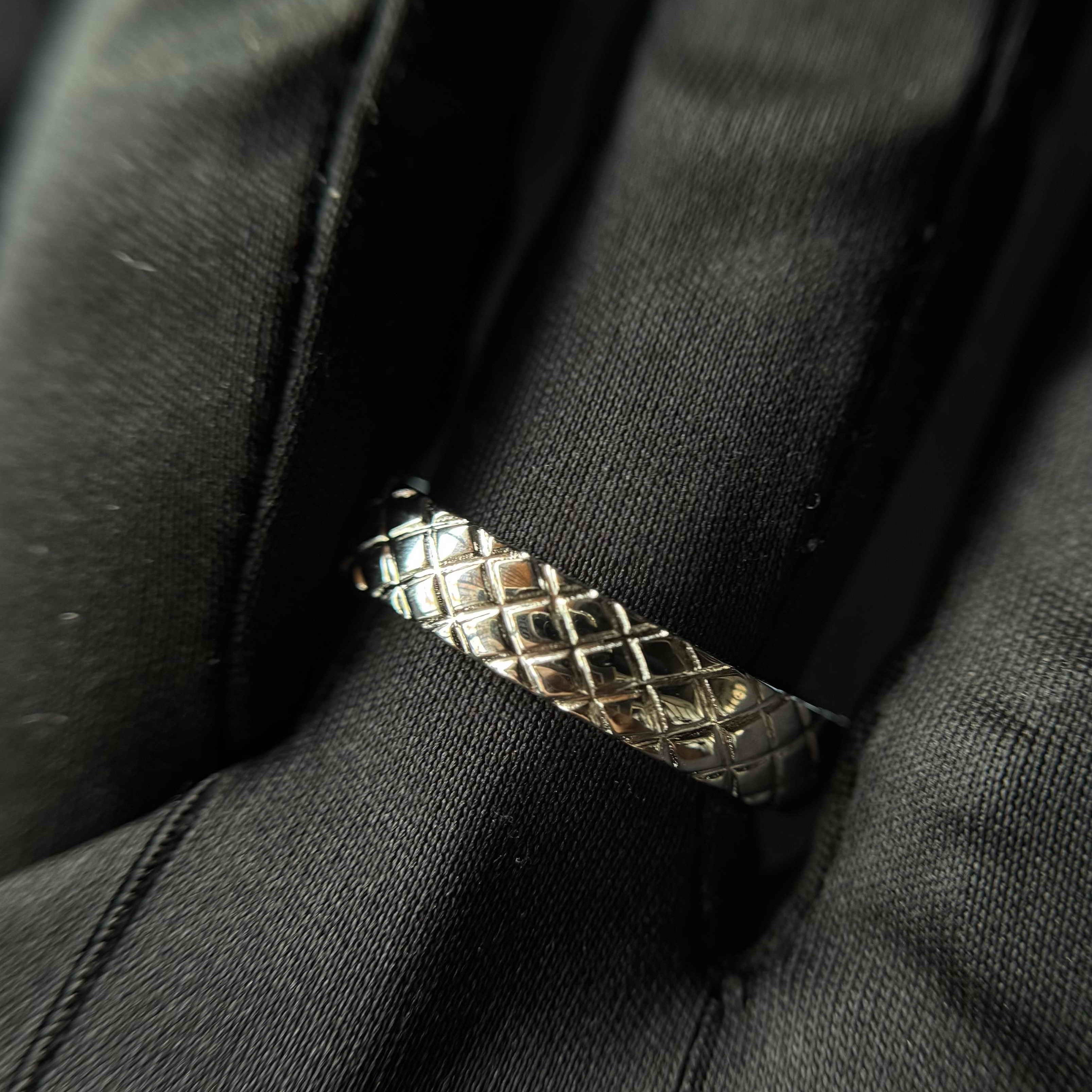 Textured Band Ring