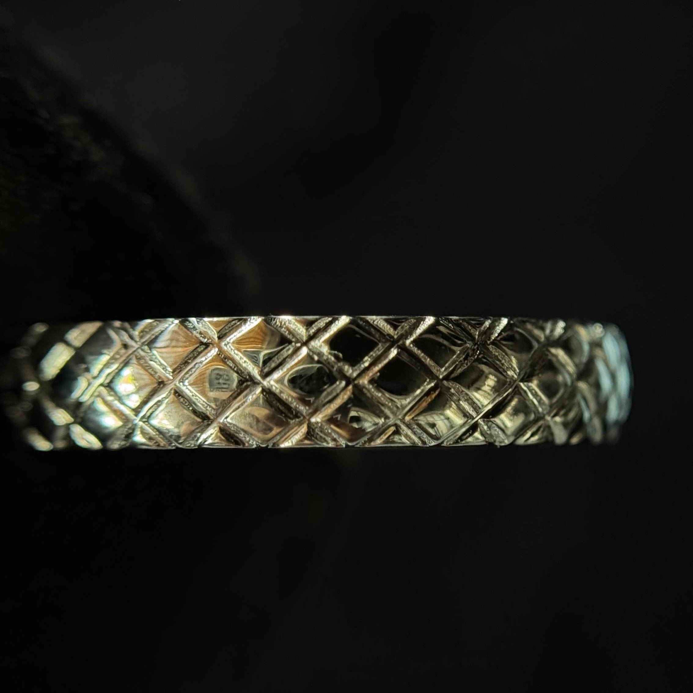 Textured Band Ring