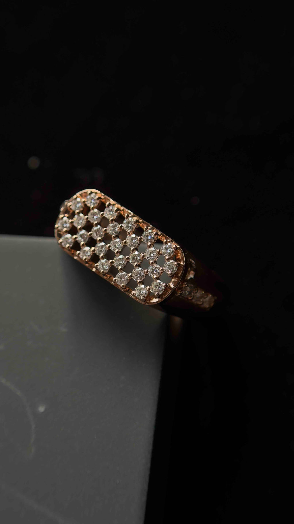 Cluster Diamond Ring