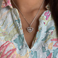 Heart Wing Pendant With Chain – Winged Love Edition