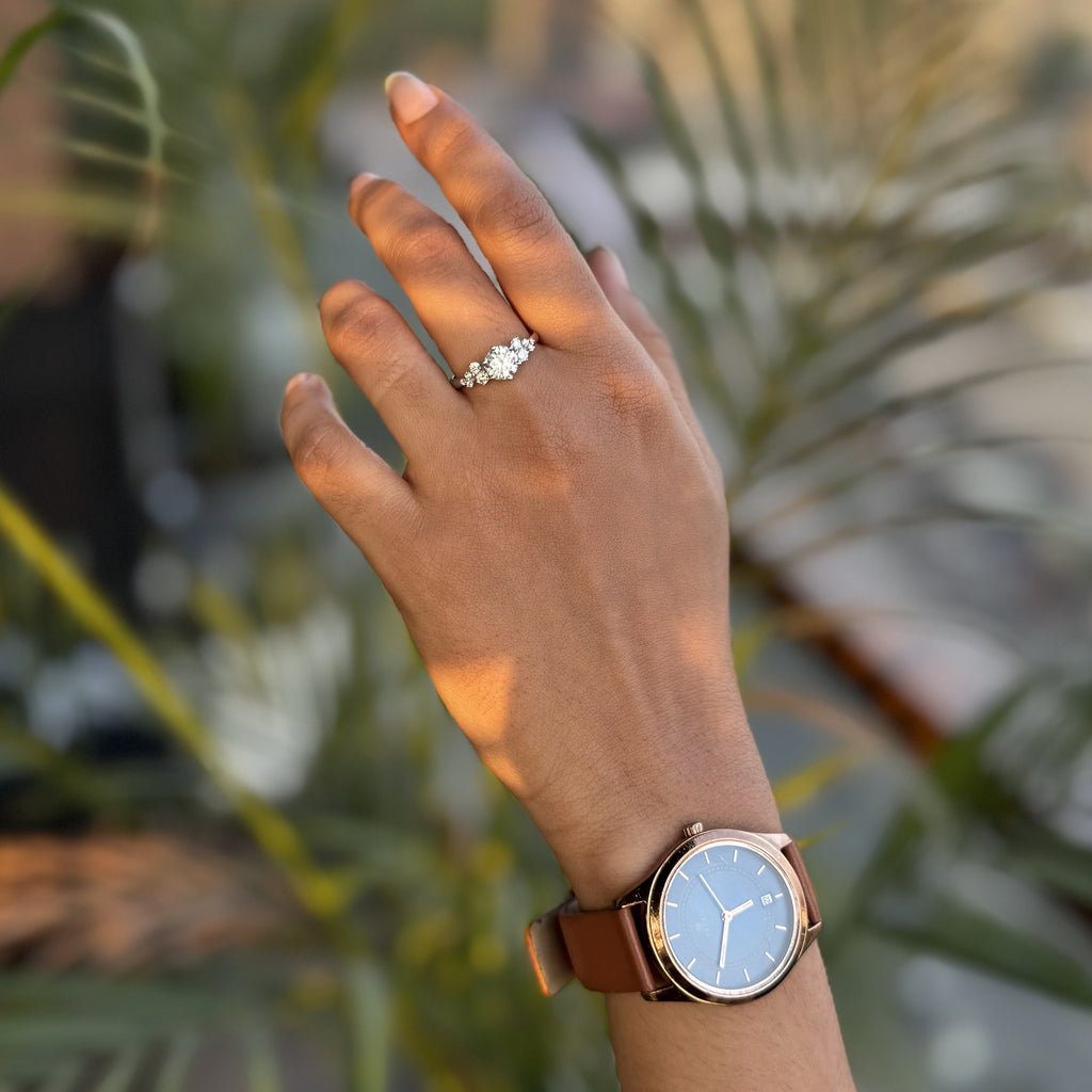 Elegant Round-Cut Ring
