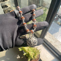Rudraksha Mala with Om Pendant