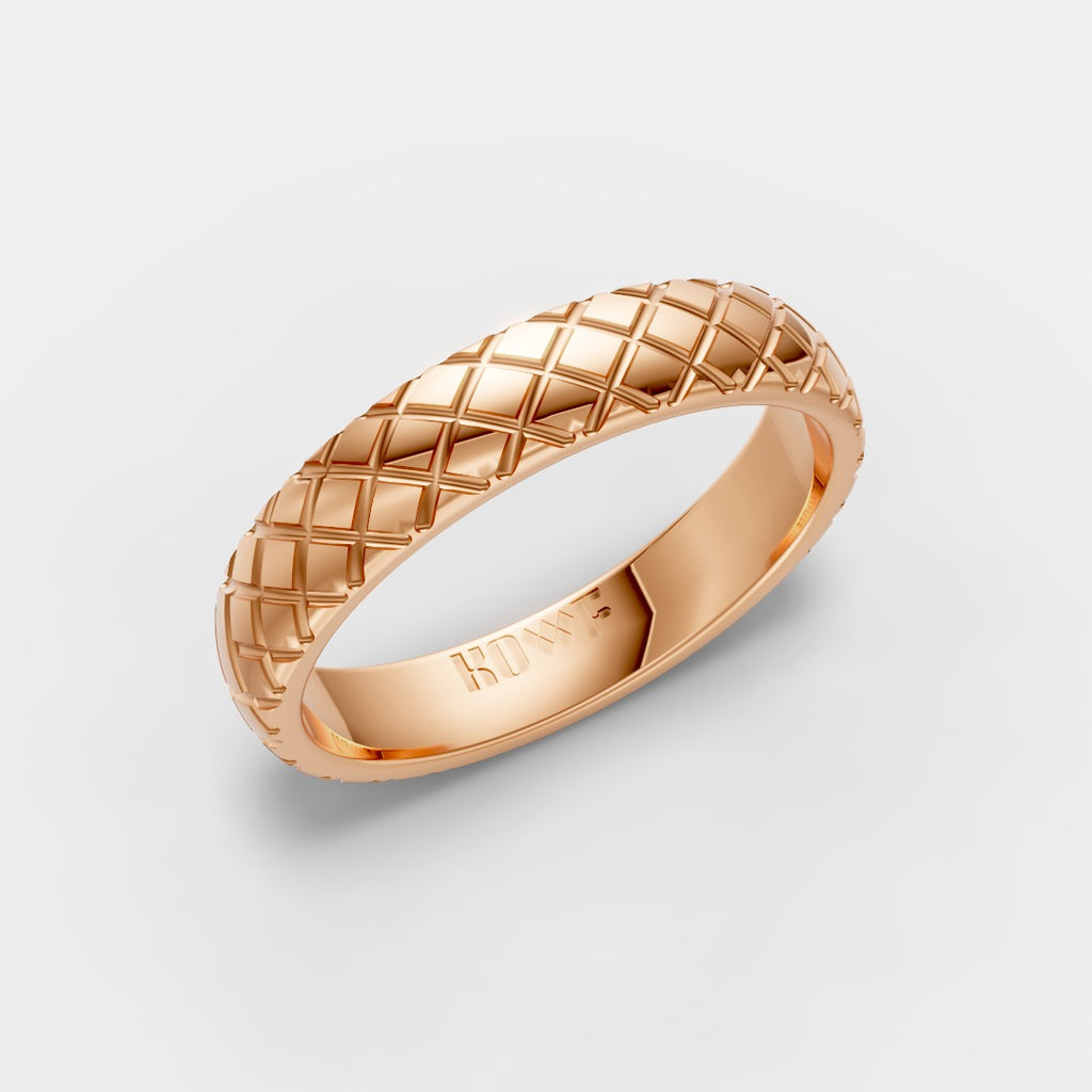 Textured Band Ring