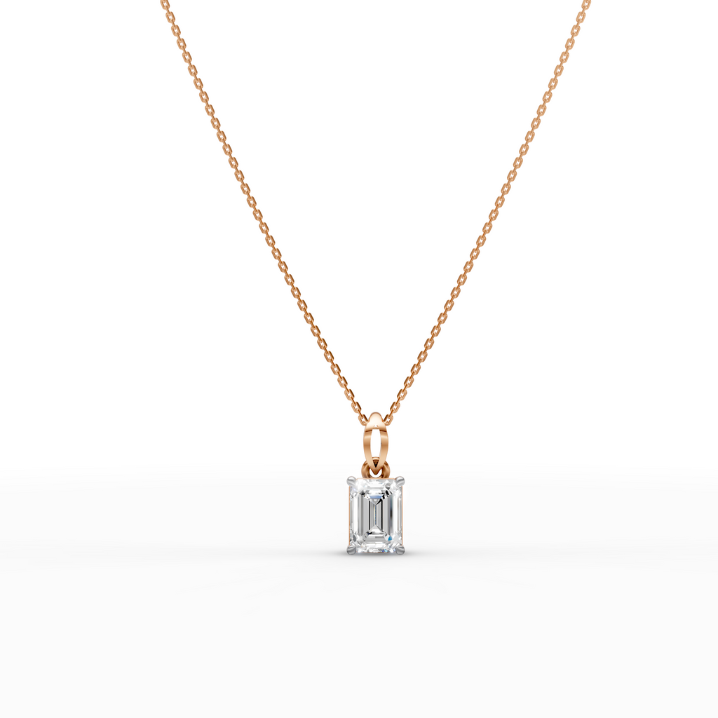 Emerald Shape Pendant