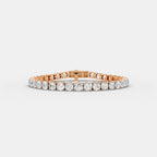 5 MM Round Shaped Tennis Bracelet