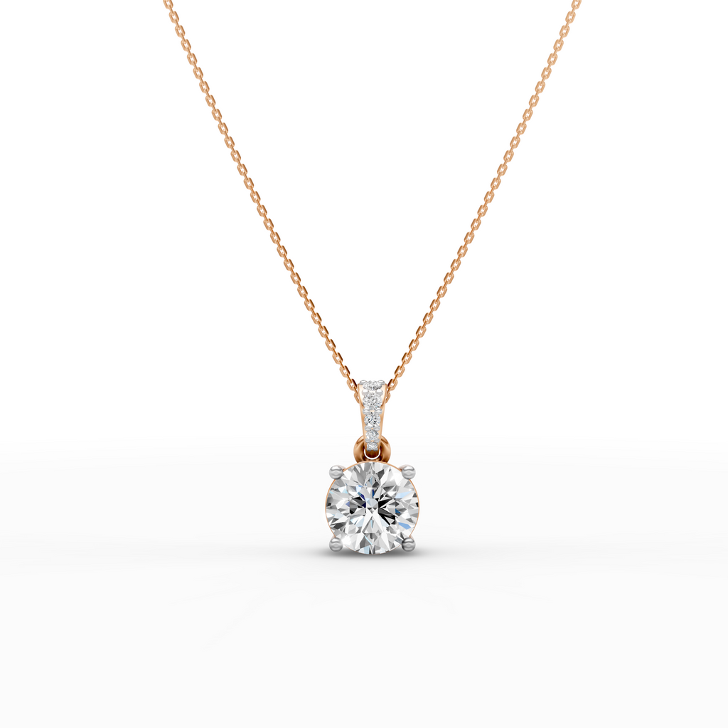 2 CT Portuguese CutPendant With Chain
