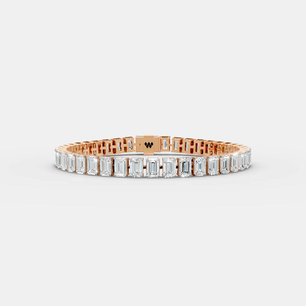0.50CT Emerald Tennis Bracelet