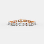 6.5 MM Round Shaped Tennis Bracelet