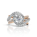 Dual Tone Twist Ring